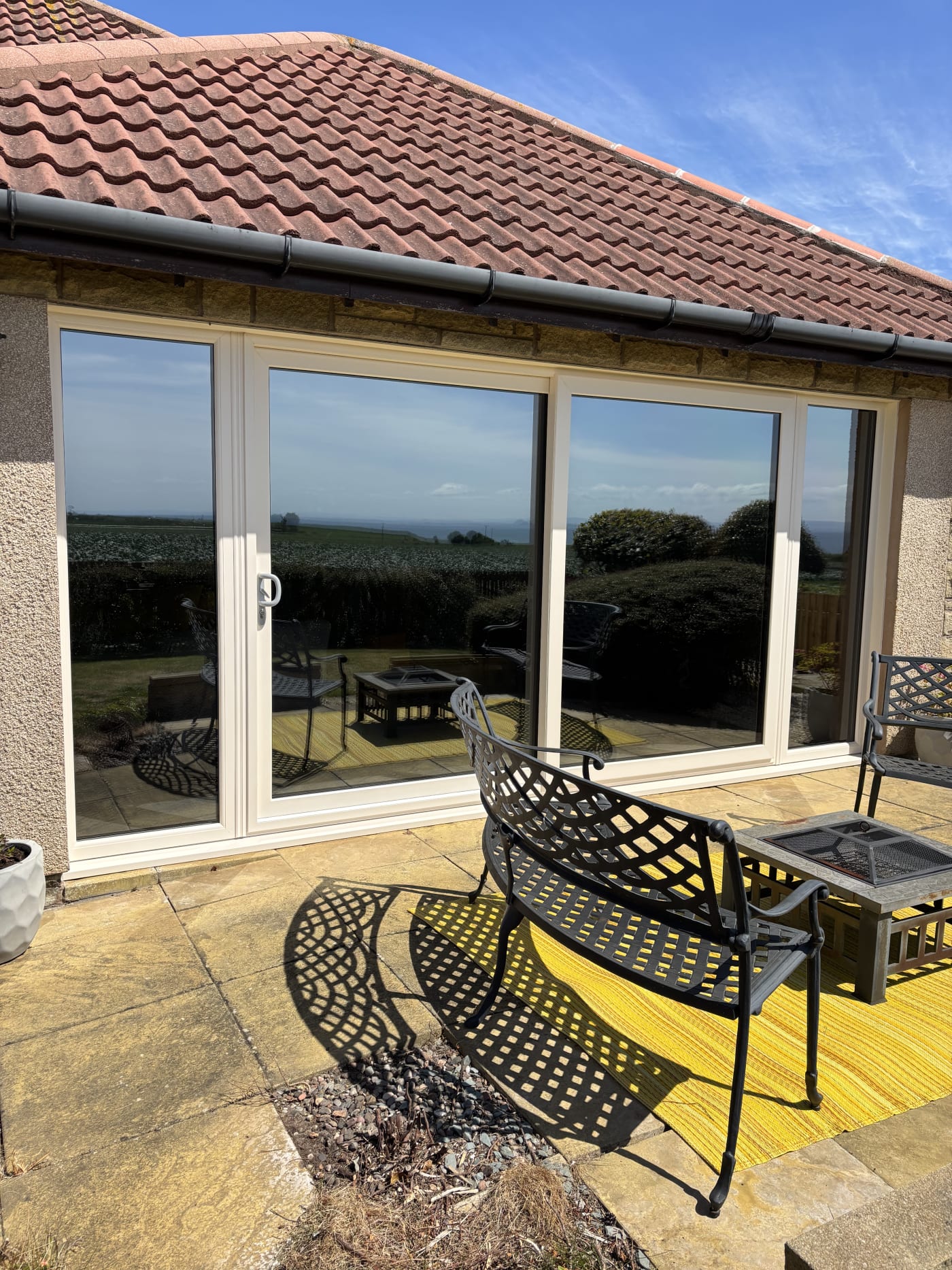 Anti-Glare Window Film installation 1 in Scotland