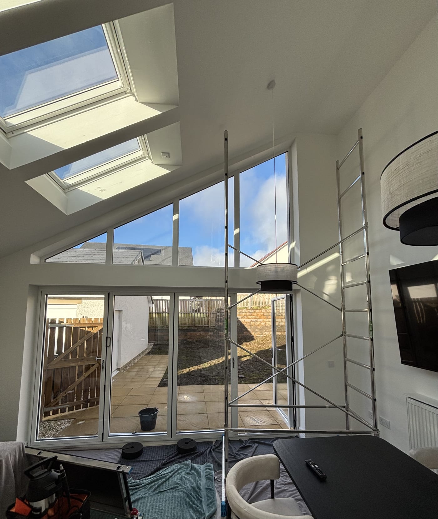 Window film installation 3 in Glasgow, Scotland