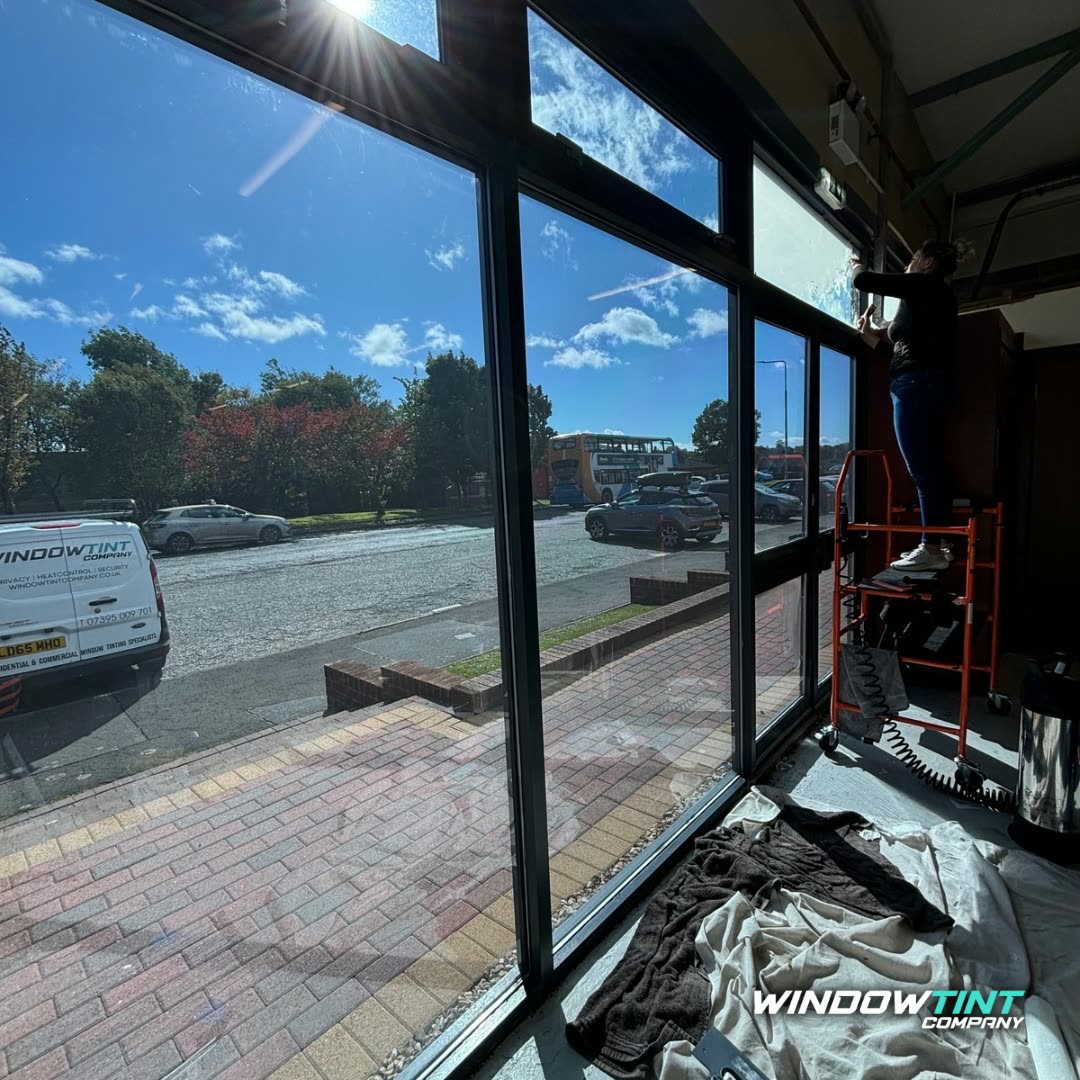 Residential and commercial window film installed in Dundee, Scotland