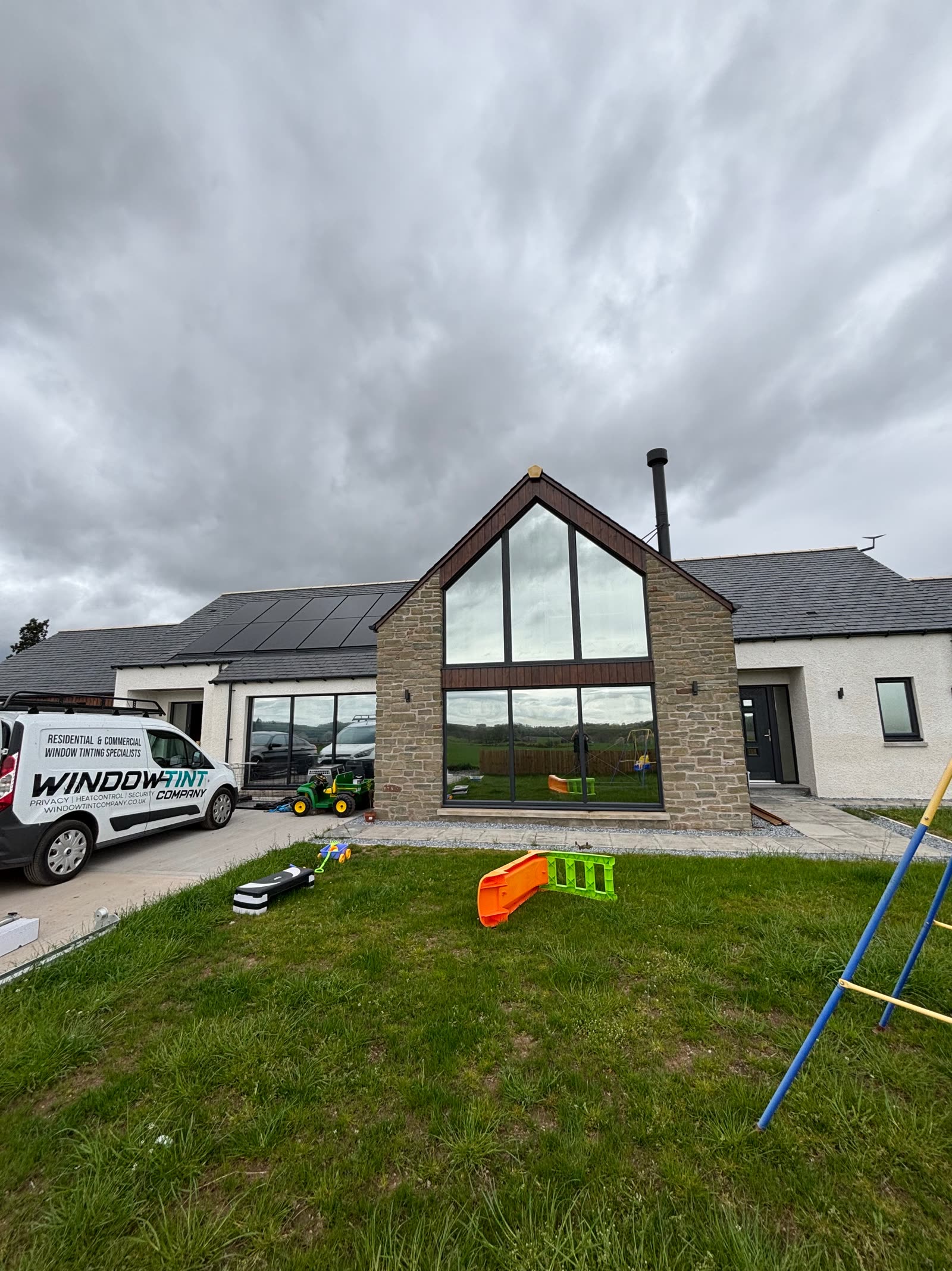 Residential and commercial window film installed in Hamilton, Scotland