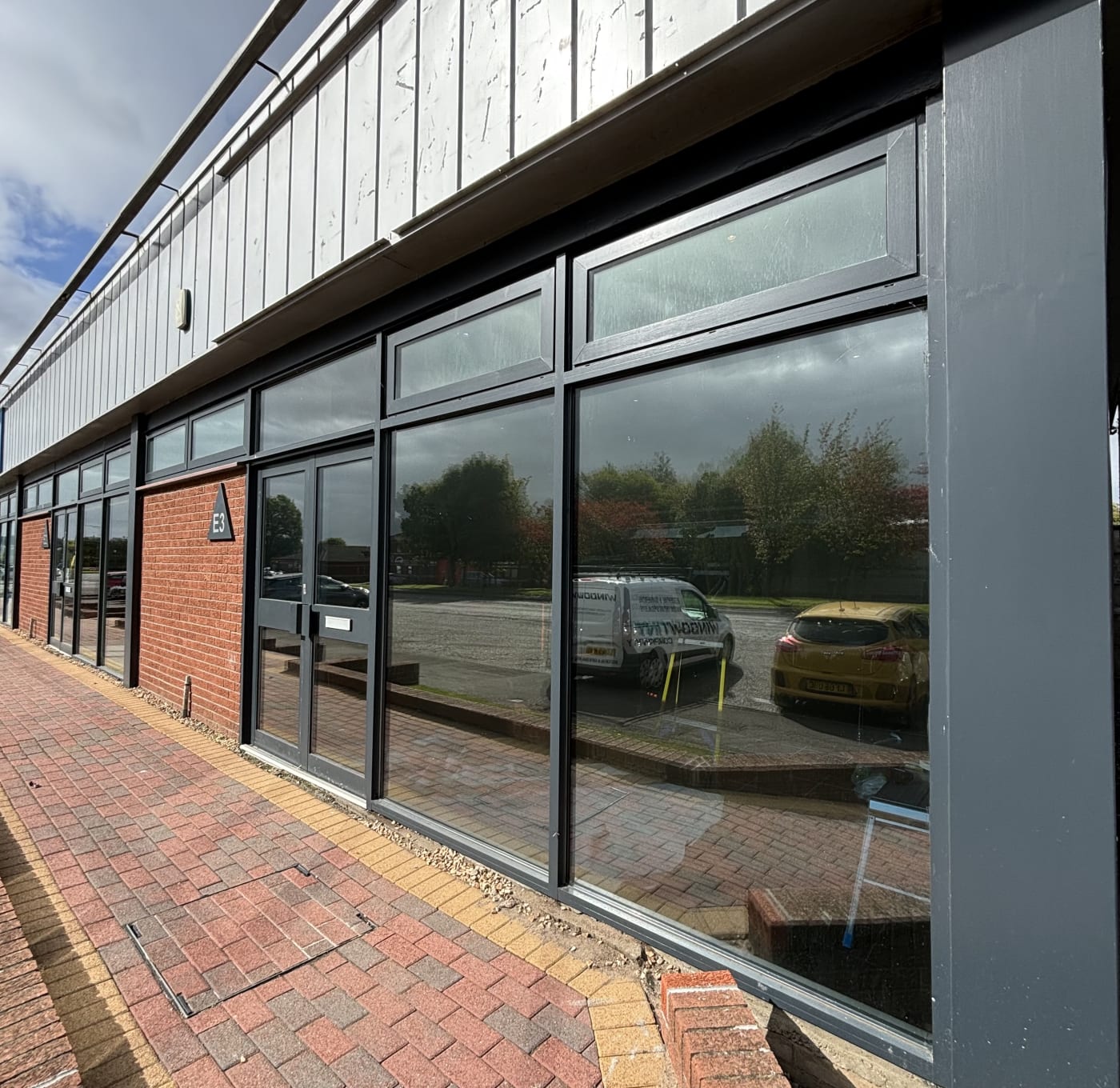 Commercial window film installation 5 in Scotland