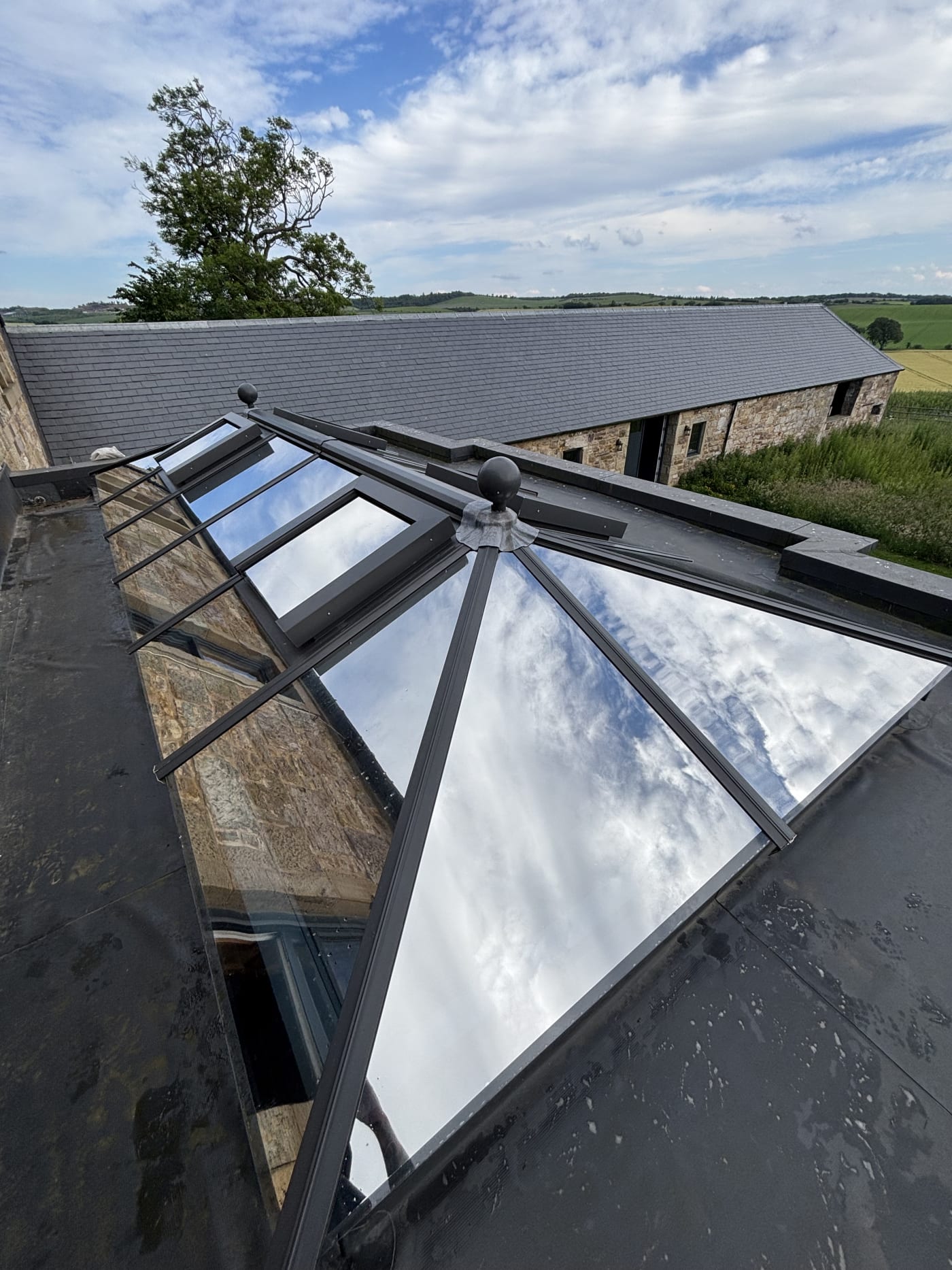 Residential and commercial window film installed in Dunfermline, Scotland