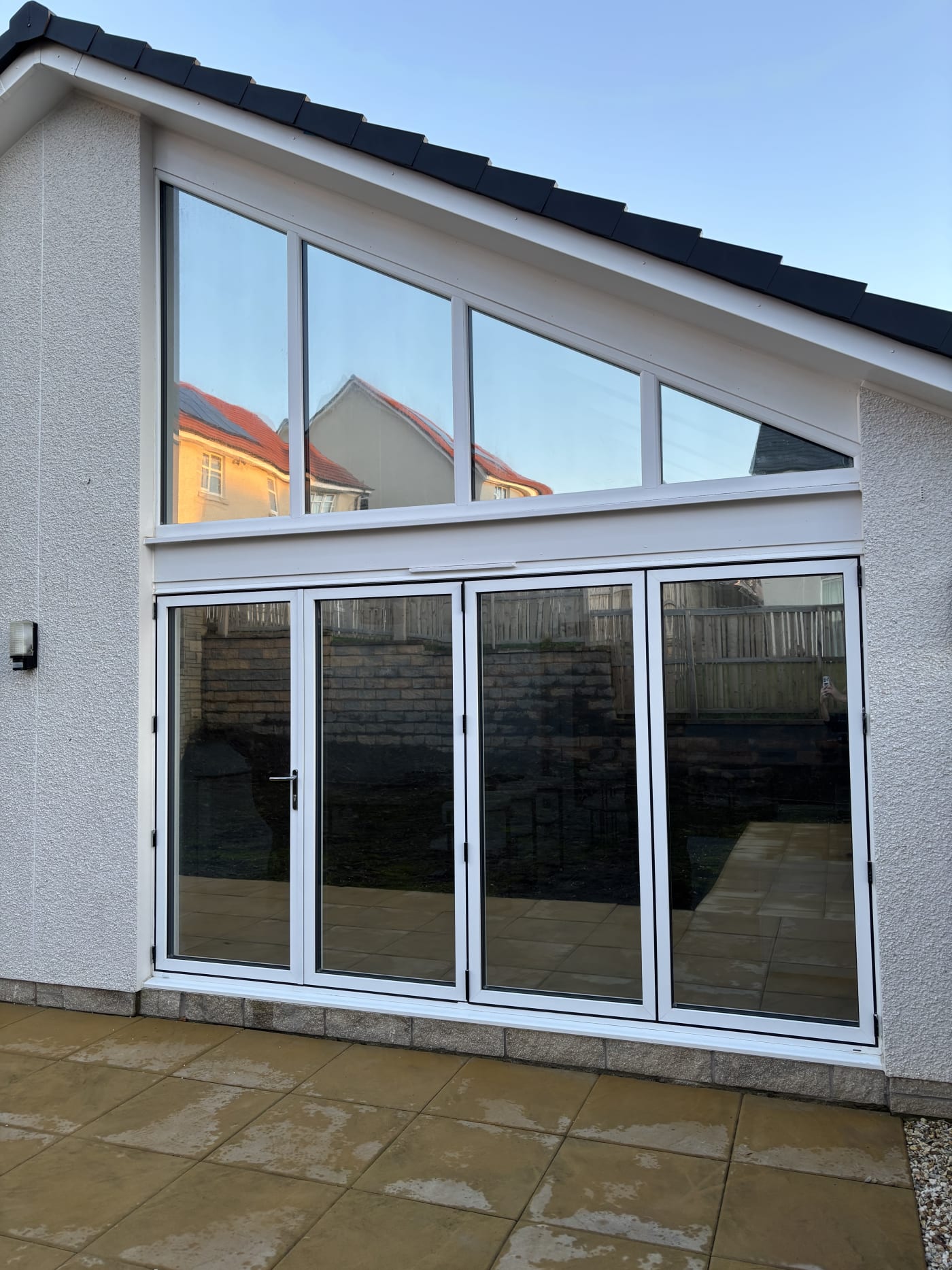 Privacy Window Film after installation in Scotland