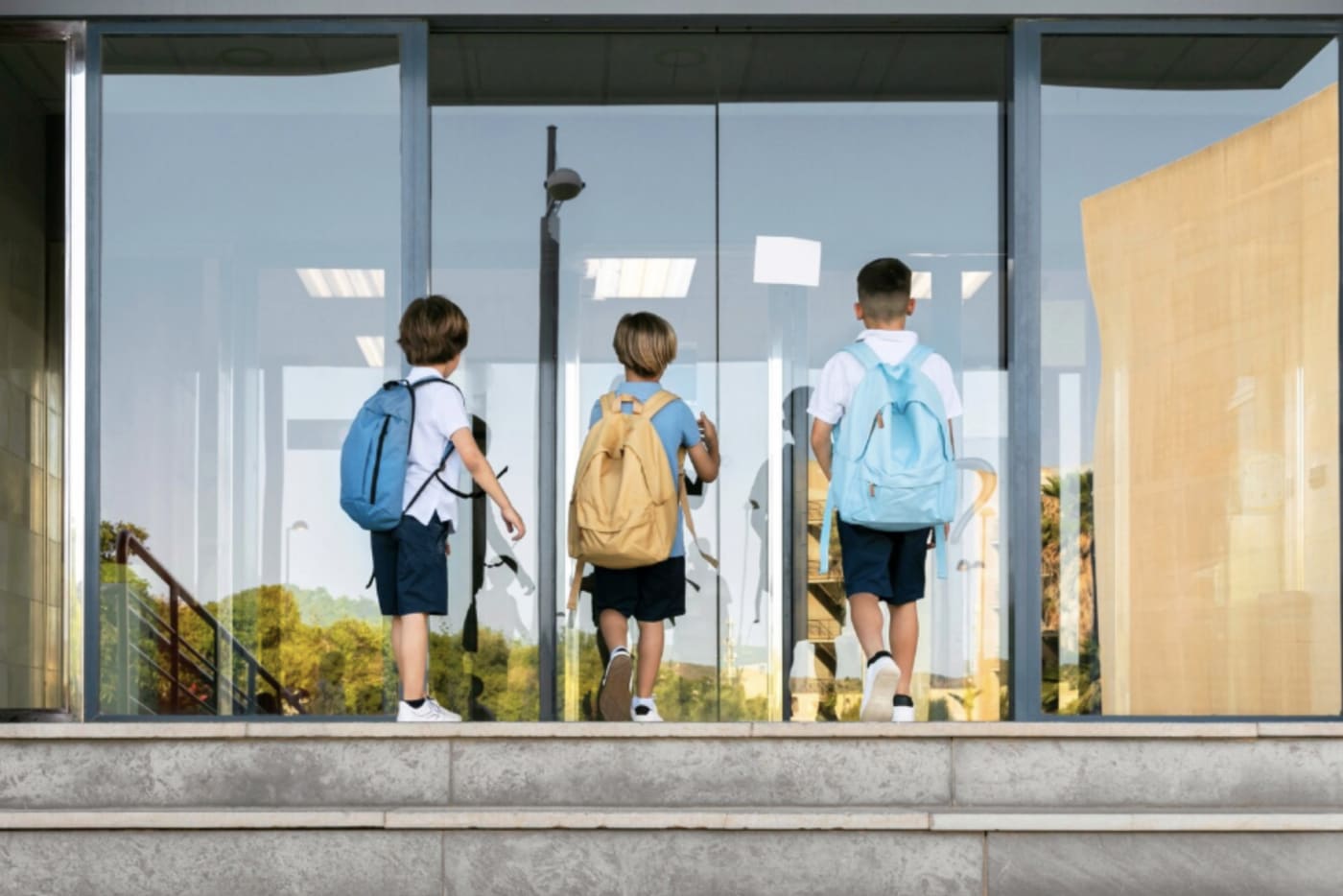 Window film installed on education-building glazing in Scotland