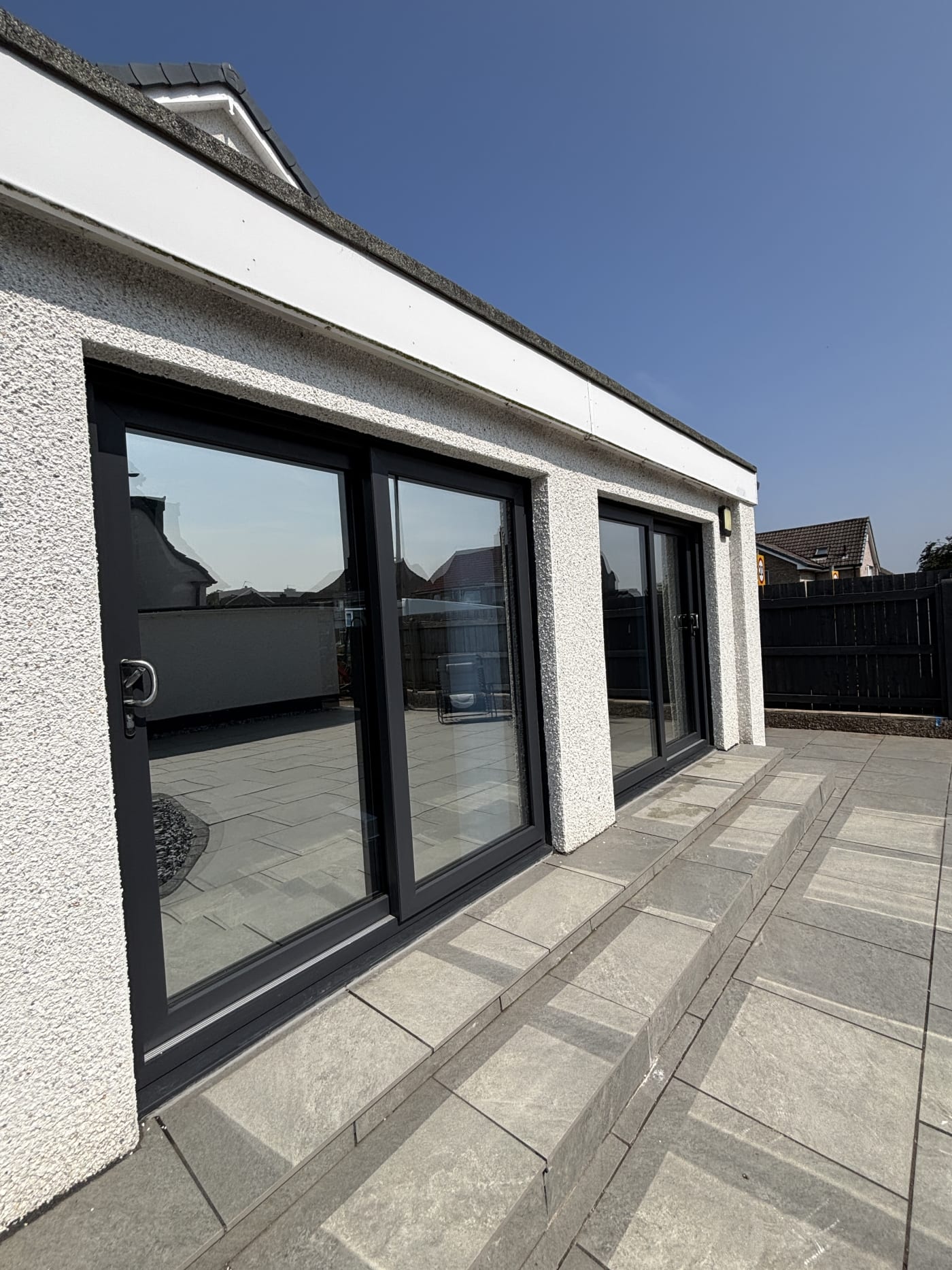 Solar-control film fitted to conservatory glazing in Scotland
