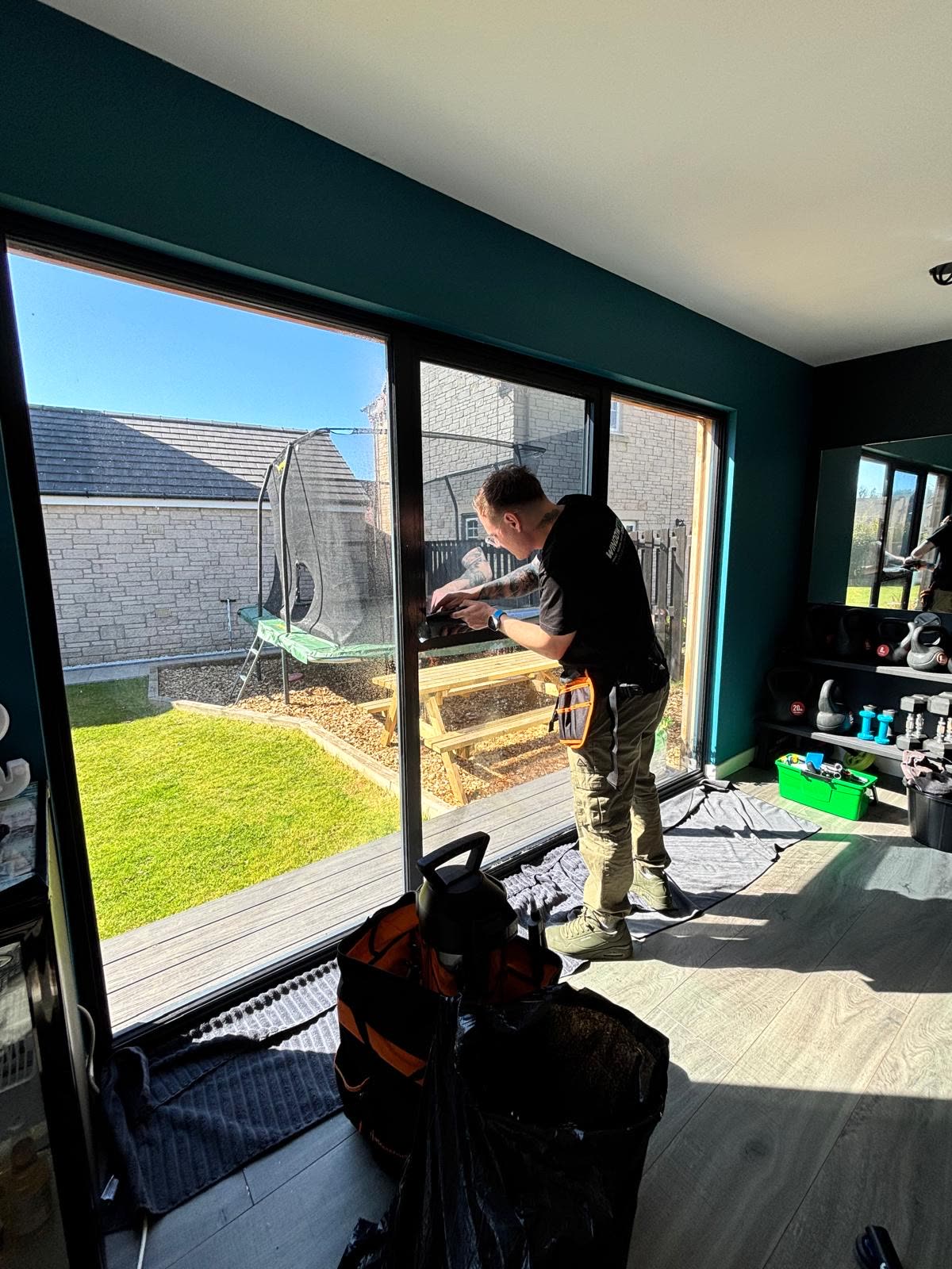 Privacy Window Film installation in Scotland — privacy