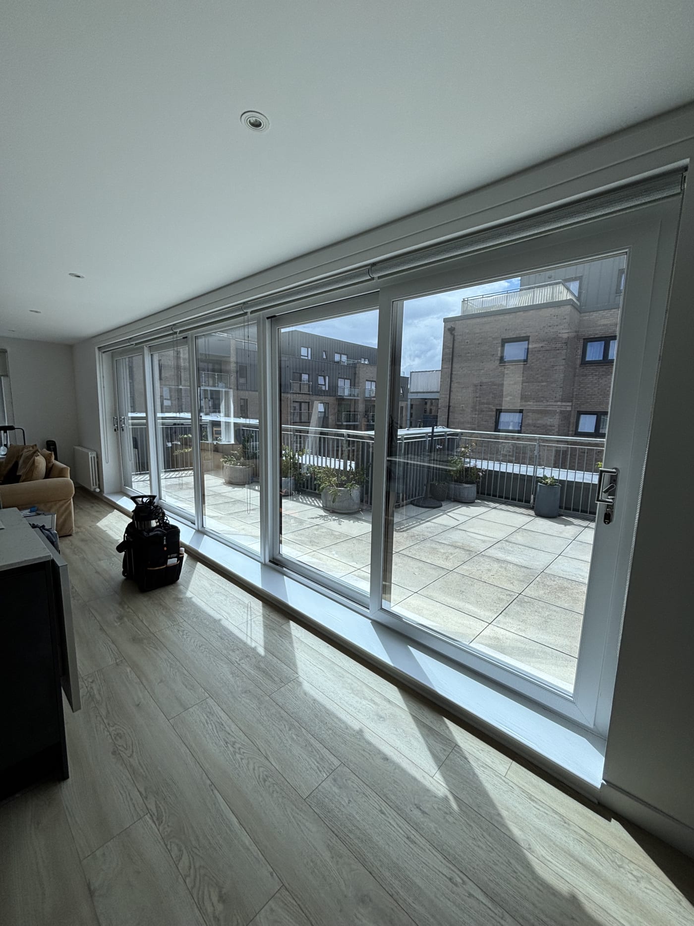 Window Film vs Blinds installation 2 in Scotland